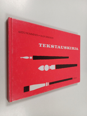 Ahto Numminen : Tekstauskirja