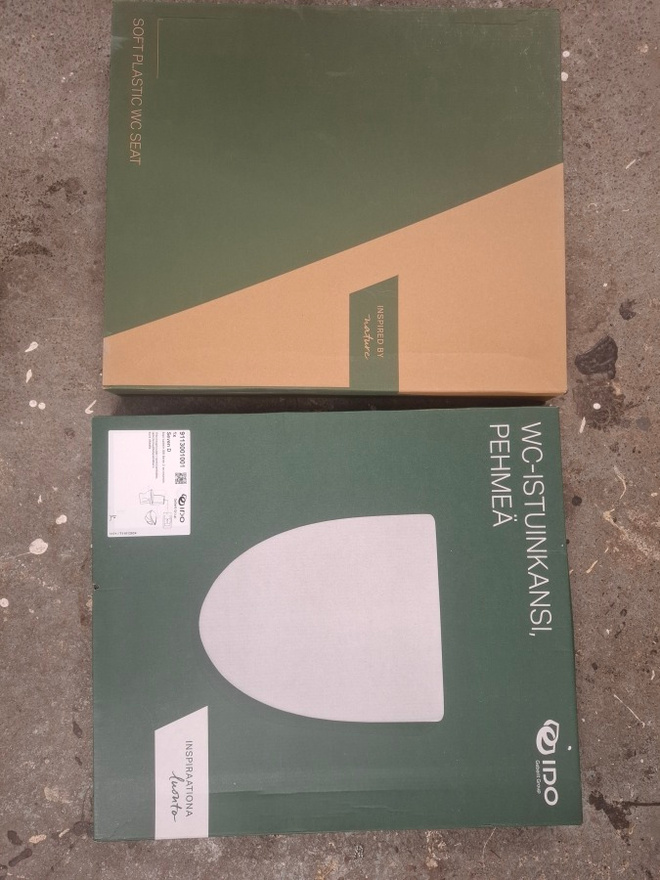 2kpl Ido wc:n istuinkansi