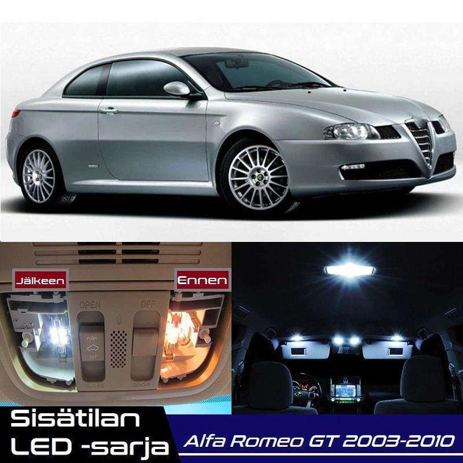Alfa Romeo GT (937) Sisätilan LED-sarja 9-osainen