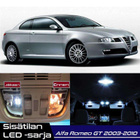 Alfa Romeo GT (937) Sisätilan LED-sarja 9-osainen - pikkukuva 1