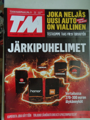 Tekniikan Maailma Nro 23/2018 (16.7)