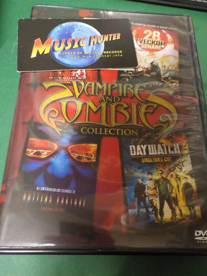 VAMPIRE AND ZOMBIES COLLECTION 4DVD BOKSI (W)