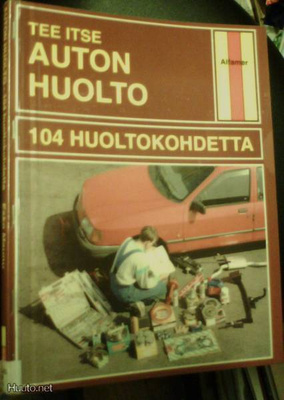 Alfamer: Tee itse auton huolto 104 HUOLTOKOHDETTA (Sis.pk:t)
