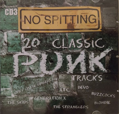 Various – No Spitting: 60 Classic Punk Tracks, 3 x CD