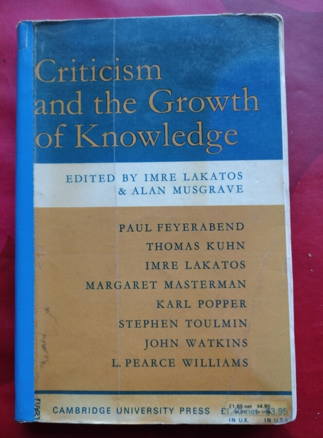Lakatos (ed), Criticism and the Growth of Knowledge
