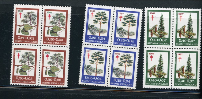 1967 Tuberkuloosi (TUB) nelilöt **