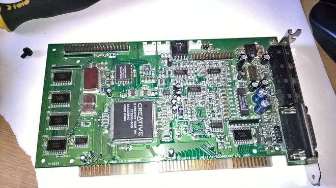 Sound Blaster äänikortti ISA -väylään