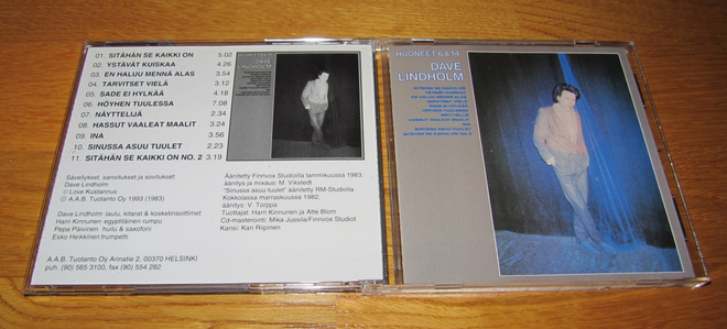Dave Lindholm: Huoneet 6 & 14 CD