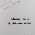 Muistelmani Arabiemiraateista (signeerattu, tekijän omiste) - pikkukuva 3