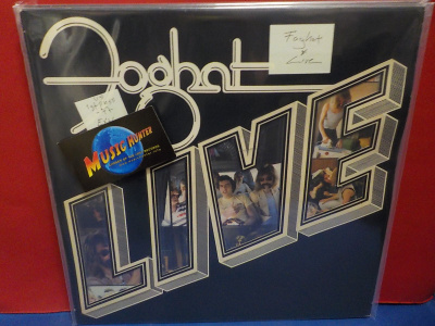 FOGHAT - LIVE US 1ST PRESS -77 EX+/EX+ LP