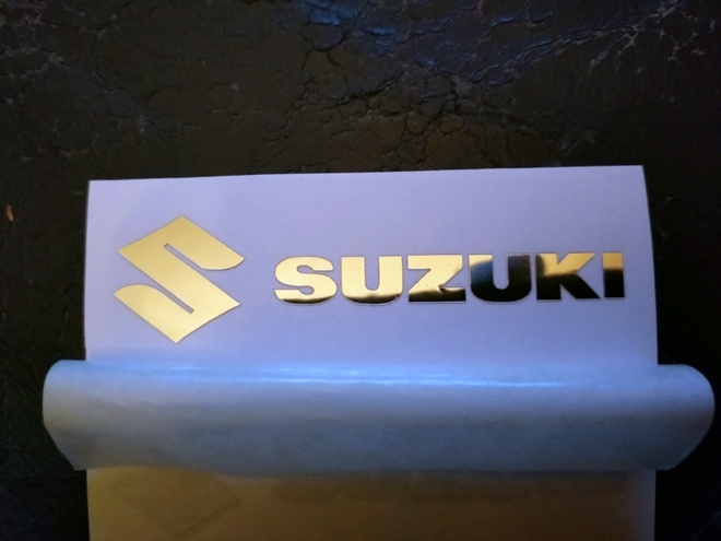 Suzuki PV kromi tarrat  etuhaarukkaan