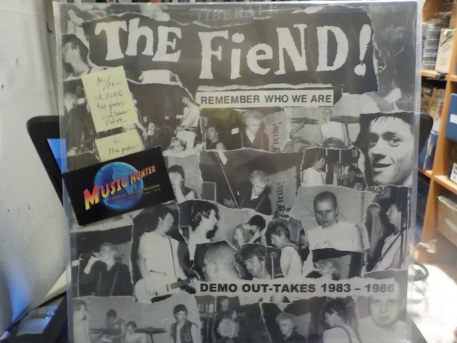 THE FIEND - REMEMBER WHO WE ARE. UK -2006 1ST PRESS.M-/M- LP