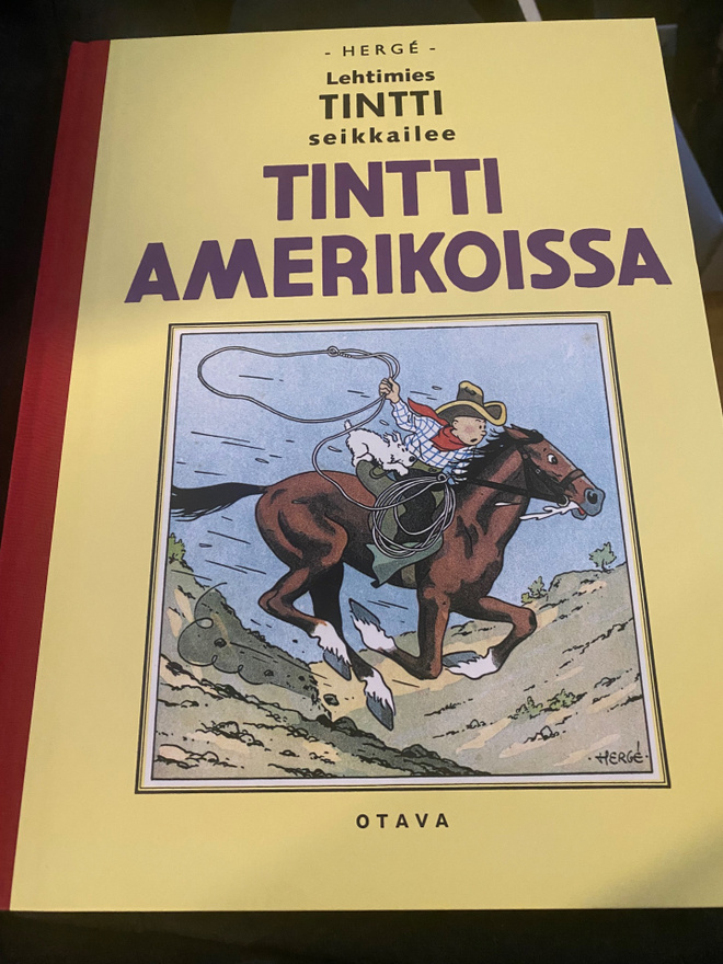 Lehtimies Tintti seikkailee: Tintti Amerikoissa
