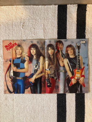 Iron Maiden. OK Rock Magazine. 1984.