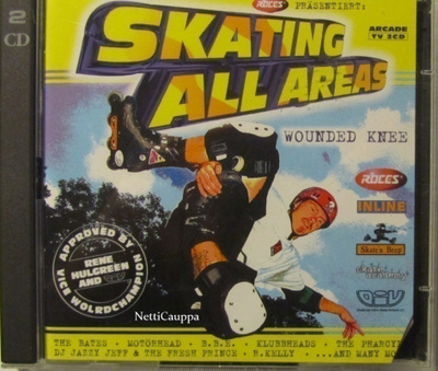Various • Skating All Areas: Wounded Knee Tupla CD