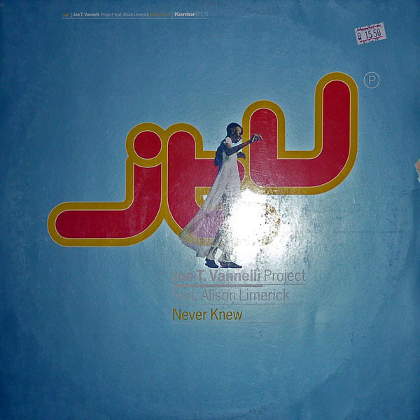 Joe T. Vannelli Project Feat. Alison Limerick Never Knew 12”
