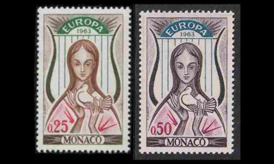 Monaco 742-3 ** Europa (1963)