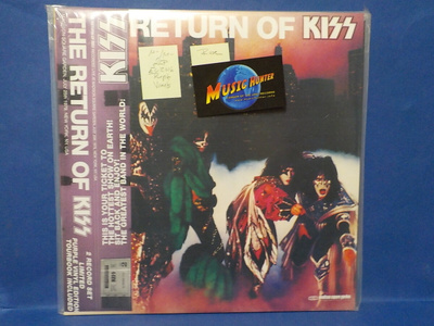 KISS - RETURN OF KISS RARE M-/M- EU 2016 2LP