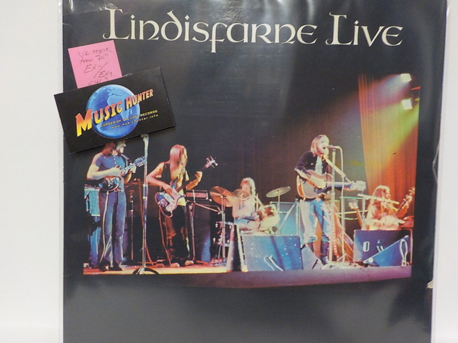 LINDISFARNE - LIVE UK - EX-/EX+ LP
