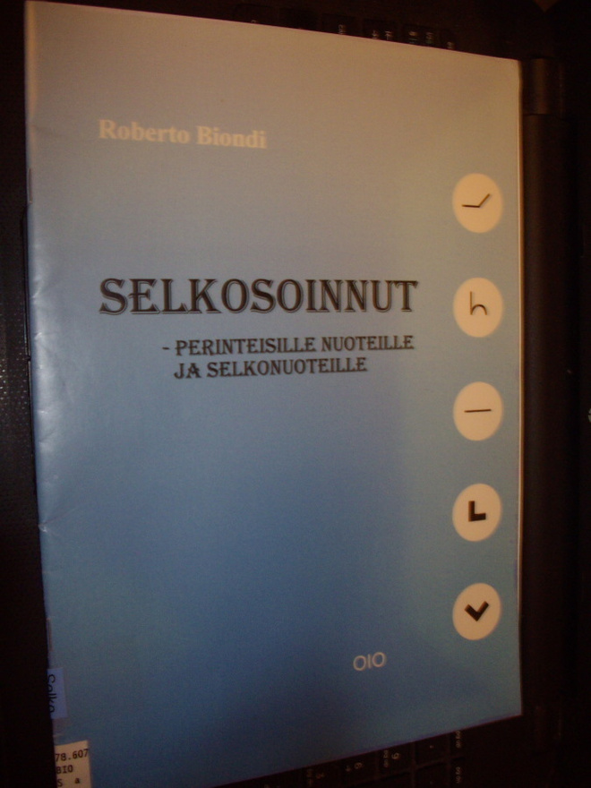 Roberto Biondi : SELKONUOTIT ( 1 p. 1997 ) SIS.PK !