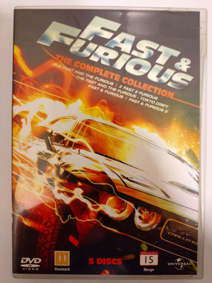 Fast & Furious: 1-5 Collection (5xDVD)