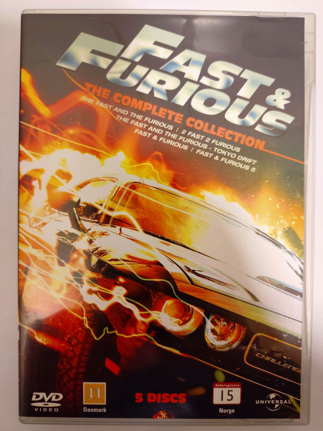 Fast & Furious: 1-5 Collection (5xDVD)