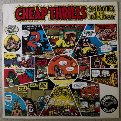 [LP] BIG BROTHER & THE HOLDING COMPANY: CHEAP THRILLS