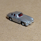 Mercedes-Benz 300SL Coupe 1955 harmaa 1:87 Monogram - pikkukuva 1