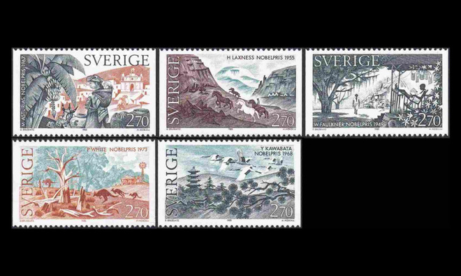 Ruotsi 1364-8 ** Nobel-voittajia (1985)