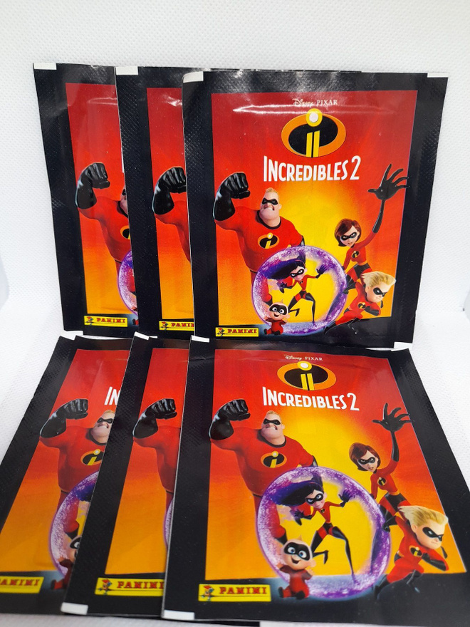 Ihmeperhe 2 -kuvapussit - Disney Pixar (incredibles) : 6 kpl