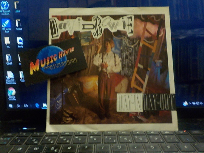 David Bowie - Day In Day Out GER -87 EX/EX 7" .
