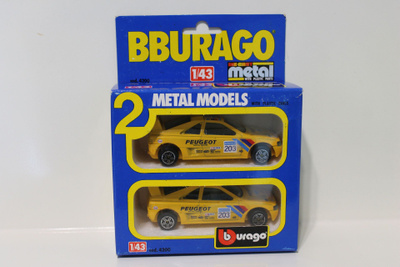 Bburago autot vuodelta 1997.