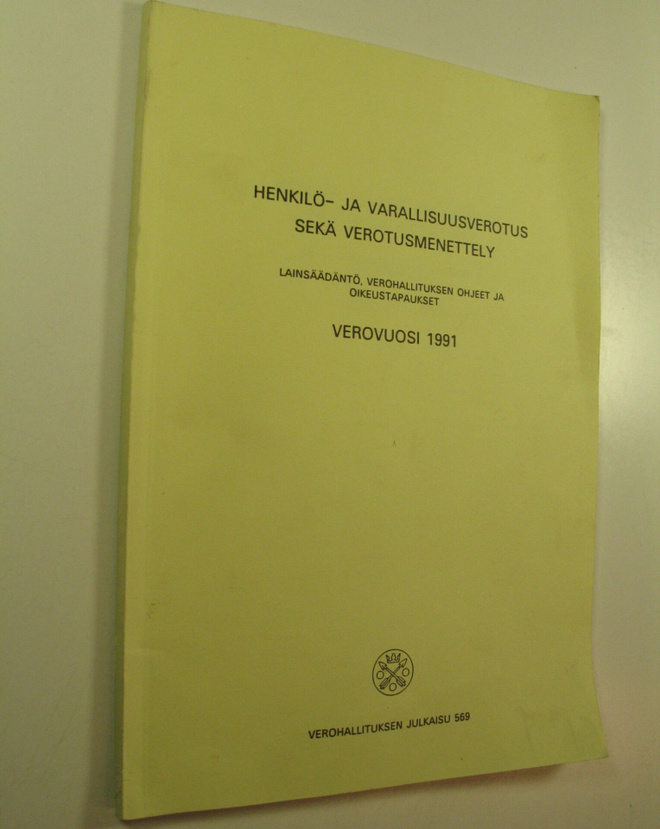 Henkilö- ja varallisuusverotus sekä verotusmenettely