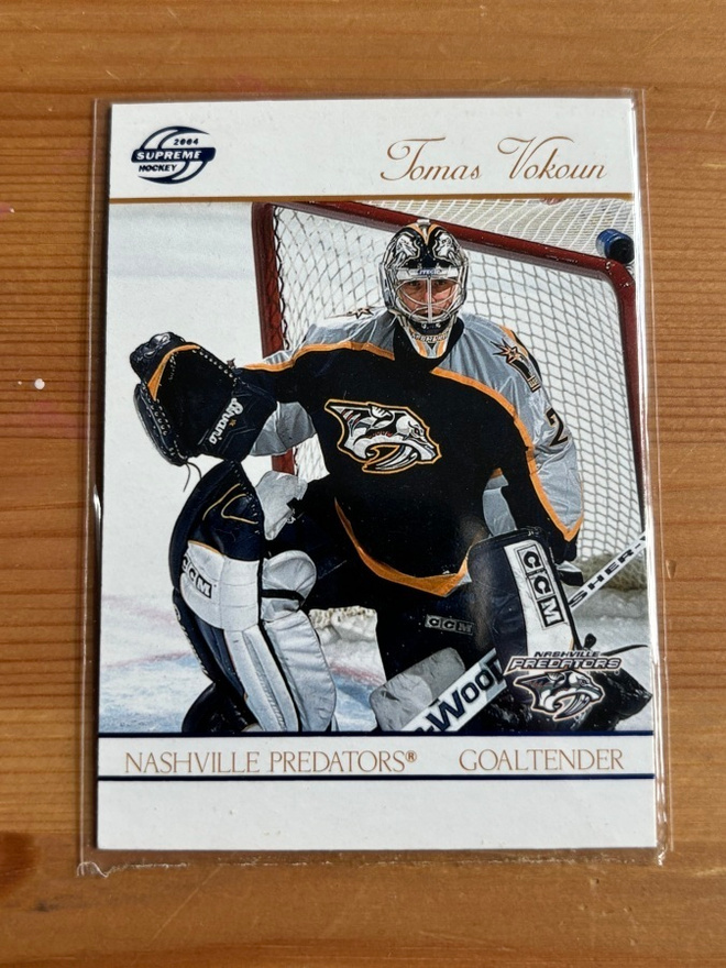 2003-04 Pacific Supreme Blue #56 Tomas Vokoun