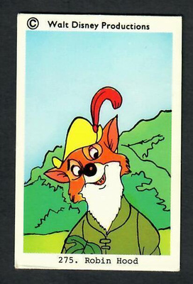 Keräilykuva - Disney - Robin Hood 275