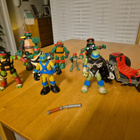 Turtles hahmot, 8 hahmoa ja auto - pikkukuva 1