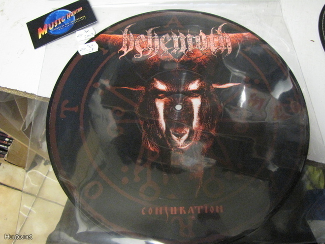 BEHEMOTH - CONJURATION LP KUVALEVY RUOTSI 2003 PAINOS UUSI