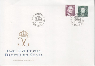 Ruotsi fdc 1995