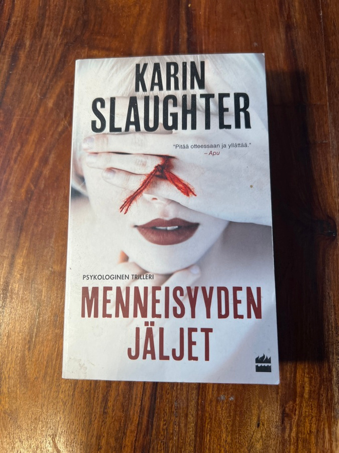 Karin Slaughter - Menneisyyden  Jäljet pokkari