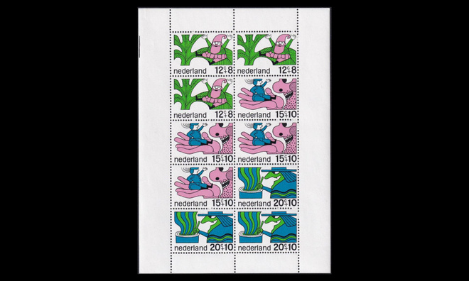 Alankomaat 905-7BL7 ** Voor het Kind satuhahmoja (1968)
