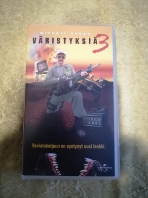 VÄRISTYKSIÄ 3 VHS