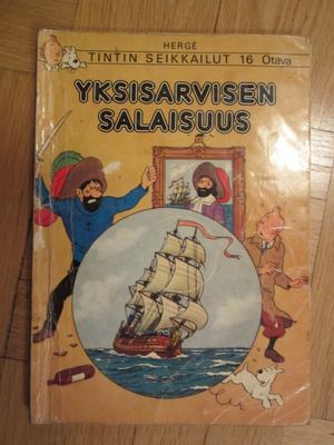 TINTIN SEIKKAILUT 16 1.PAINOS