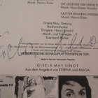 Gisela May LP 1973 Brecht-Songs Mit Gisela May+nimmarit - pikkukuva 3