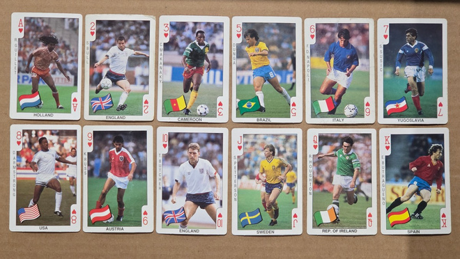 1990 Dandy Gum World Cup Italia 90 Soccer