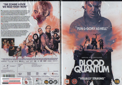 Blood Quantum (77 359) UUSI -FI- DVD nordic, 2019 zombie,