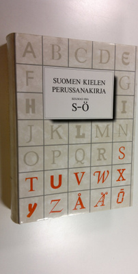 Suomen kielen perussanakirja 3 osa, S-Ö