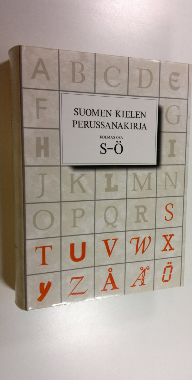 Suomen kielen perussanakirja 3 osa, S-Ö