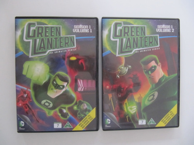 DVD Vihreä lyhty - Green Lantern animaatiosarjan 1. kausi