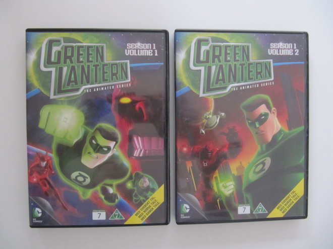 DVD Vihreä lyhty - Green Lantern animaatiosarjan 1. kausi