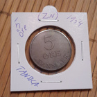 Tanska 5 öre (Zn) 1954 - pikkukuva 1
